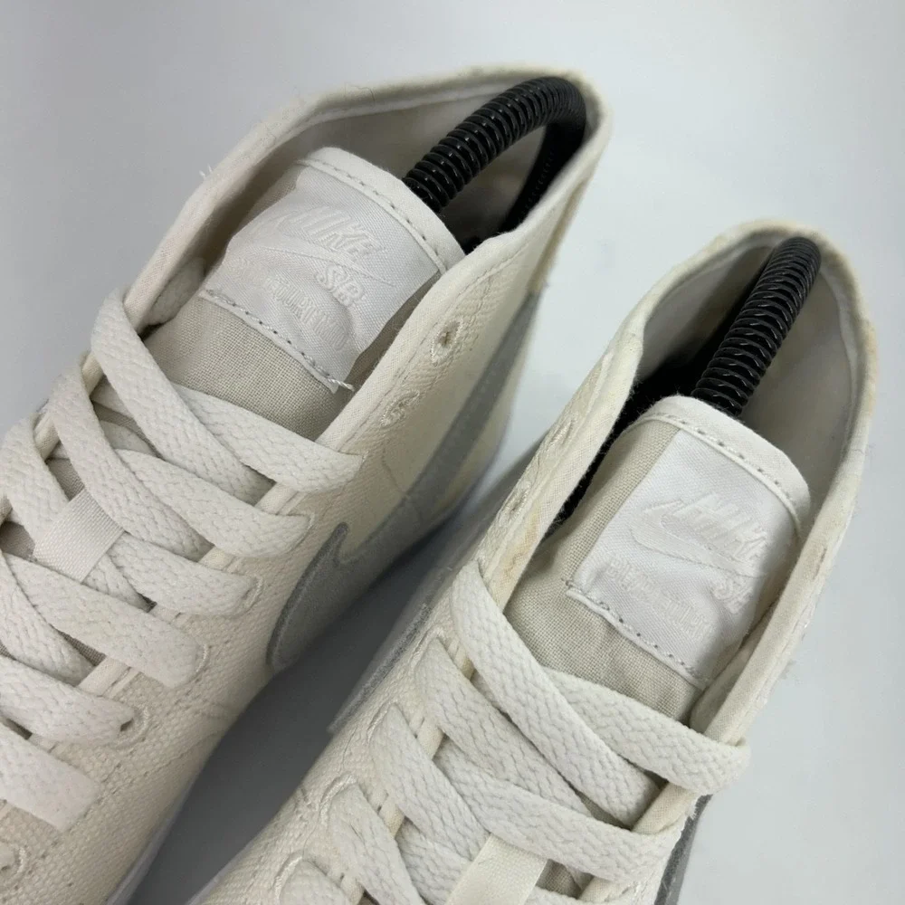 Nike Shoes Mens Size 6.5 SB Zoom Blazer Canvas Mid Top Skate Sneakers Summit